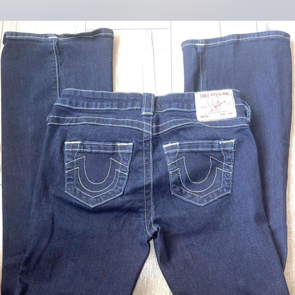 BECCA Women's Dark Blue Boot Cut Jeans